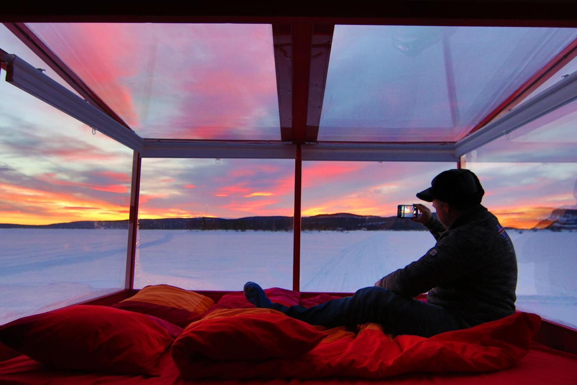Lake Inari Mobile Cabins Camera foto