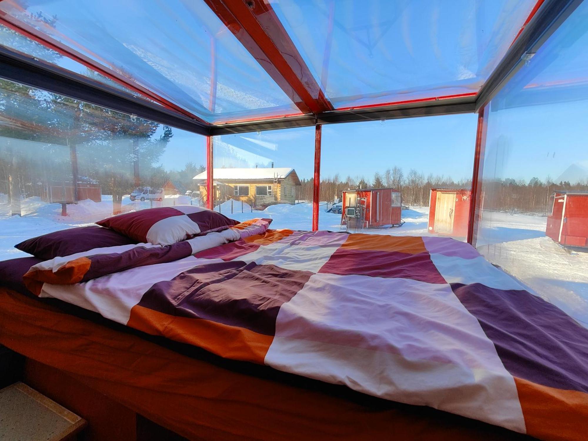 Lake Inari Mobile Cabins Esterno foto